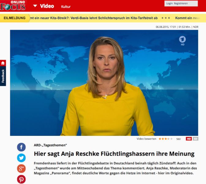 Anja Reschkes Kommentar Zeit Fur Einen Aufstand Der Anstandigen Business On De Dusseldorf